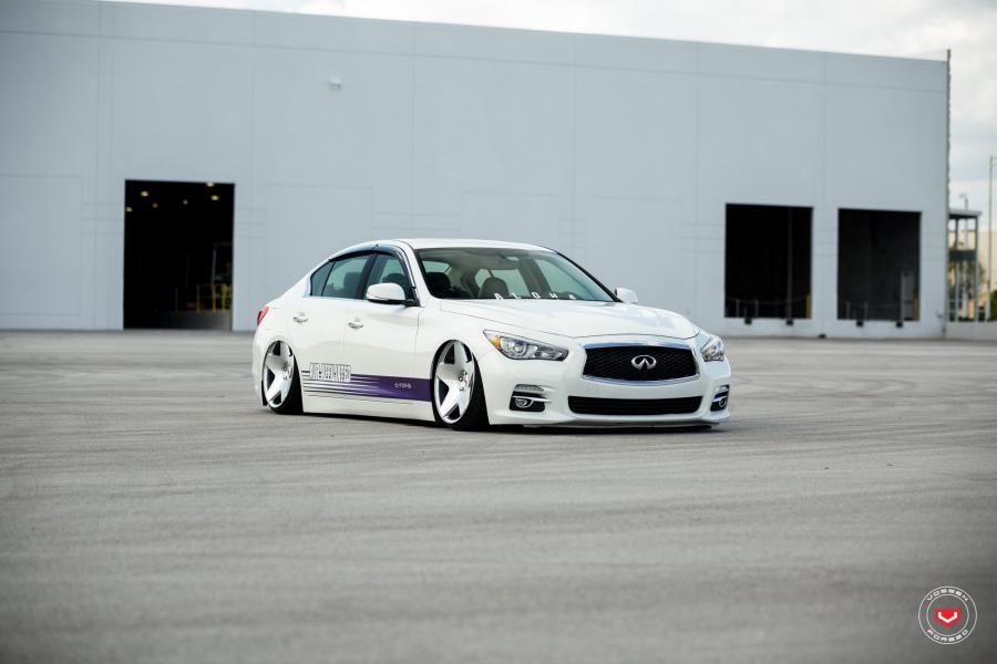  Infiniti Q50 on Vossen Wheels (VPS-318) 2017 года  (фото 46 из 68)